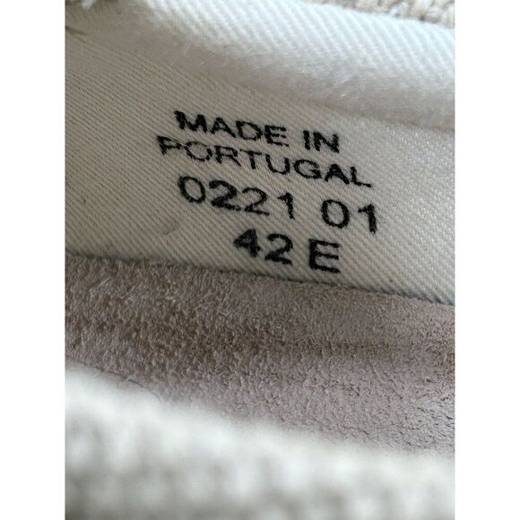 Birkenstock Oswego Tan Canvas Suede Slip On Shoes Unisex Mens 7 Womens 11 - Picture 8 of 9